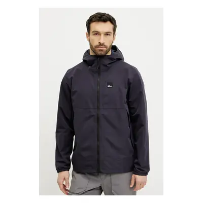 Jack Wolfskin rövid kabát Terraview 2L sötétkék, átmeneti, A63829