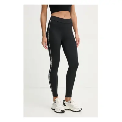 MICHAEL Michael Kors legging fekete, női, nyomott mintás, MR530PK1RE