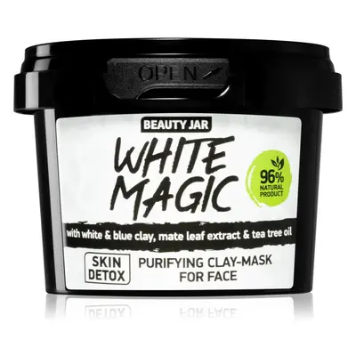 Beauty Jar White Magic tisztító arcmaszk hidratáló hatással 120 ml