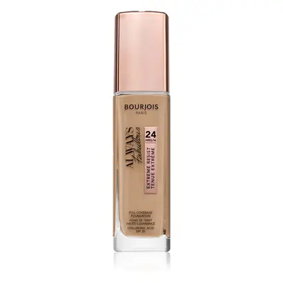 Bourjois Always Fabulous tartós alapozó SPF 20 árnyalat 210 Vanille 30 ml