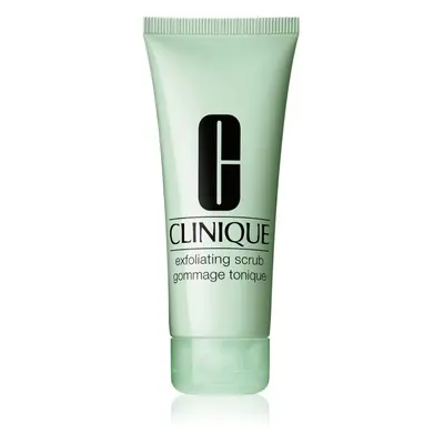 Clinique Exfoliating Scrub tisztító peeling kombinált és zsíros bőrre 100 ml