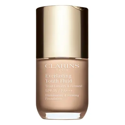 Clarins Everlasting Youth Fluid élénkítő make-up SPF 15 árnyalat 102.5 Porcelain 30 ml