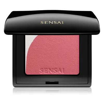 Sensai Blooming Blush élénkítő arcpirosító ecsettel árnyalat 01 Blooming Mauve 4 g