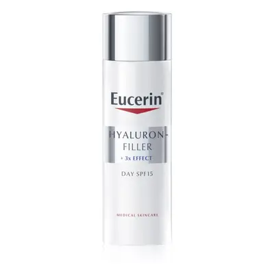 Eucerin Hyaluron-Filler + 3x Effect nappali krém a bőröregedés ellen SPF 15 50 ml