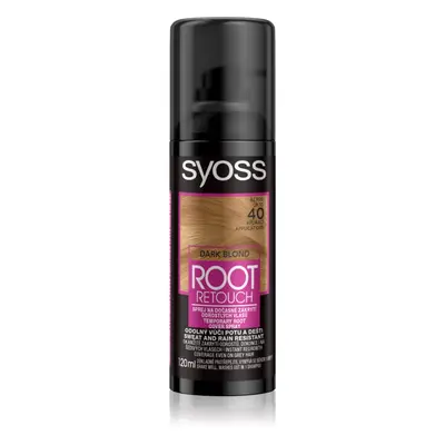 Syoss Root Retoucher tonizáló festék a lenőtt hajra spray -ben árnyalat Dark Blonde 120 ml