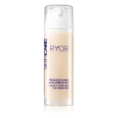 RYOR Skin Care orbáncfüves maszk rutinnal a kitágult erekre és a visszérre 150 ml