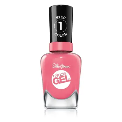 Sally Hansen Miracle Gel™ géles körömlakk UV/LED lámpa használata nélkül árnyalat 292 Rain-Glow 