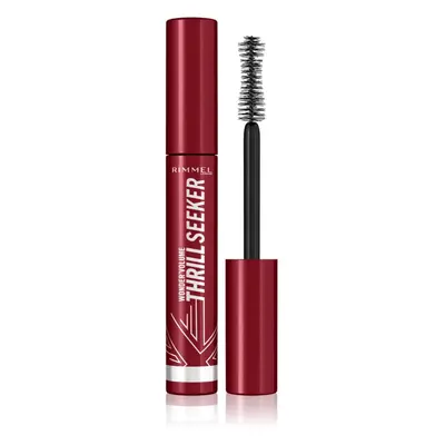 Rimmel WonderVolume Thrill Seeker dúsító és göndörítő szempillaspirál árnyalat Extreme Black 8 m