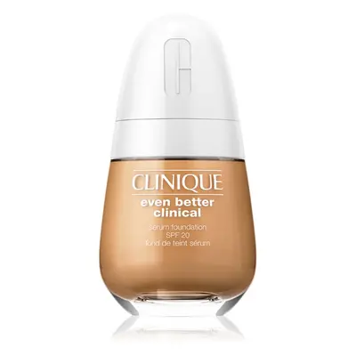 Clinique Even Better Clinical Serum Foundation SPF 20 ápoló alapozó SPF 20 árnyalat CN 78 Nutty 