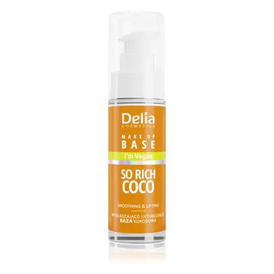 Delia Cosmetics So Rich Coco kisimító sminkalap 30 ml