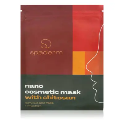 Spaderm Nano Cosmetic Mask with Chitosan fiatalító maszk 1 db