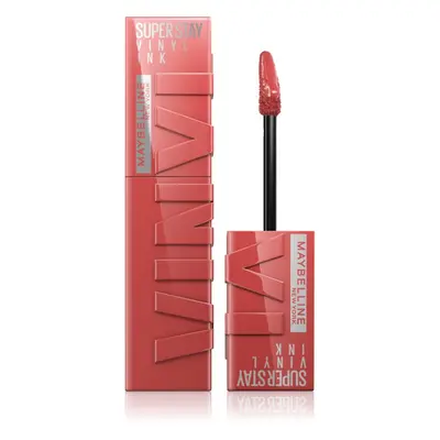 MAYBELLINE NEW YORK SuperStay Vinyl Ink hosszantartó folyékony rúzs 15 PEACHY 4.2 ml