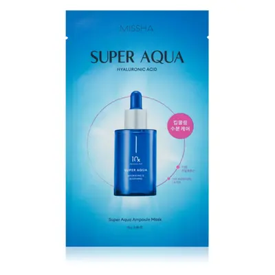 Missha Super Aqua 10 Hyaluronic Acid hidratáló gézmaszk 28 g