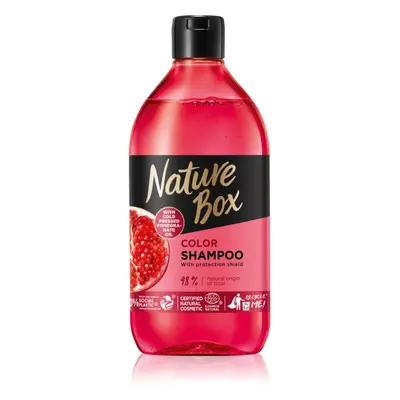 Nature Box Pomegranate hidratáló és revitalizáló sampon a szín védelméért 385 ml