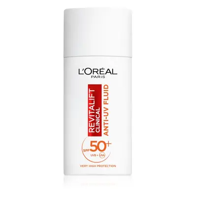 L’Oréal Paris Revitalift Clinical mindennapos UV-sugárzás elleni fluid C-vitaminnal SPF 50+ 50 m