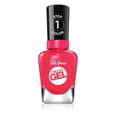 Sally Hansen Miracle Gel™ géles körömlakk UV/LED lámpa használata nélkül árnyalat 220 Pink Tank 