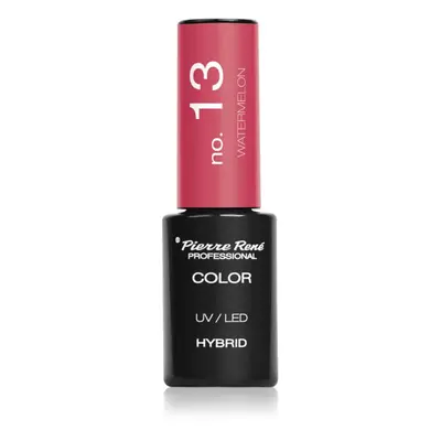 Pierre René Nails Hybrid gél körömlakk UV / LED-es lámpákhoz árnyalat No. 13 Watermelon 6 ml