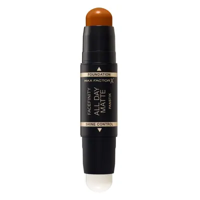 Max Factor Facefinity All Day Matte Panstik alapozó és alapozóbázis stift árnyalat 105 Ganache 1