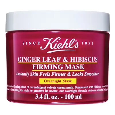 Kiehl's Ginger Leaf & Hibiscus Firming Mask éjszakai maszk hölgyeknek 100 ml