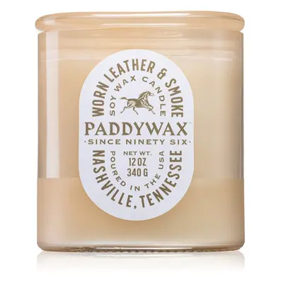 Paddywax Vista Worn Leather & Smoke illatgyertya 340 g