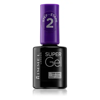 Rimmel Super Gel Step 2 fedő és védő magas fényű körömlakk 12 ml