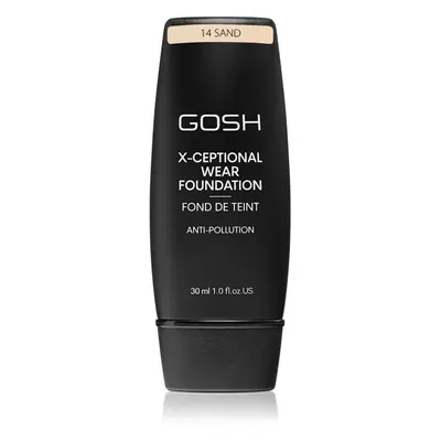 Gosh X-ceptional tartós alapozó árnyalat 14 Sand 30 ml