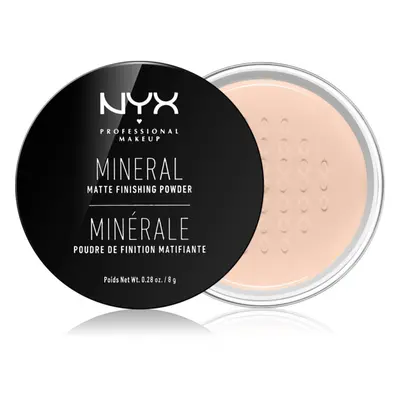 NYX Professional Makeup Mineral Finishing Powder ásványi púder árnyalat Medium/Dark 8 g