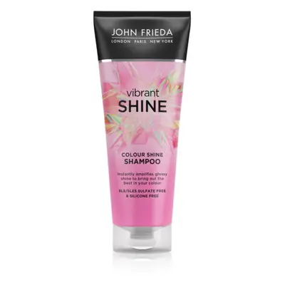 John Frieda Vibrant Shine sampon a fénylő és selymes hajért 250 ml