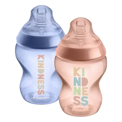 Tommee Tippee Closer To Nature Anti-colic Kindness cumisüveg Slow Flow 0m+ 2x260 ml