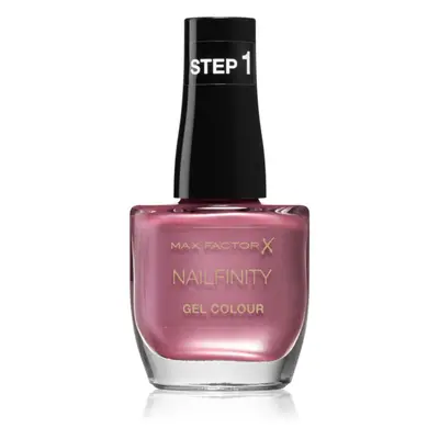 Max Factor Nailfinity Gel Colour géles körömlakk UV/LED lámpa használata nélkül árnyalat 240 Sta