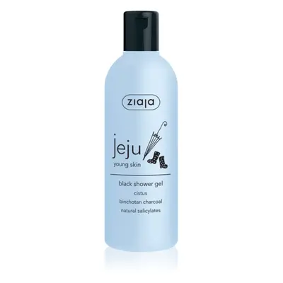 Ziaja Jeju Young Skin tusfürdő gél fekete 300 ml