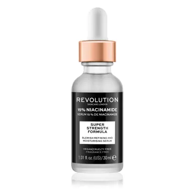 Revolution Skincare Niacinamide 15% hidratáló szérum problémás és pattanásos bőrre 30 ml