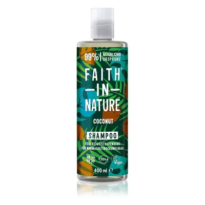 Faith In Nature Coconut hidratáló sampon normál és száraz hajra 400 ml