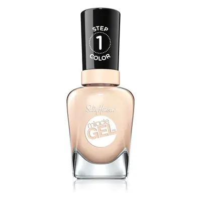 Sally Hansen Miracle Gel™ géles körömlakk UV/LED lámpa használata nélkül árnyalat 610 Cream Of T