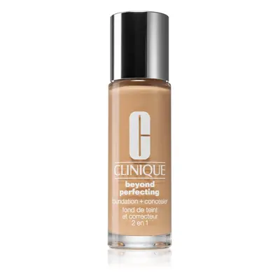 Clinique Beyond Perfecting™ Foundation + Concealer alapozó és korrektor 2 az 1-ben árnyalat 09 N