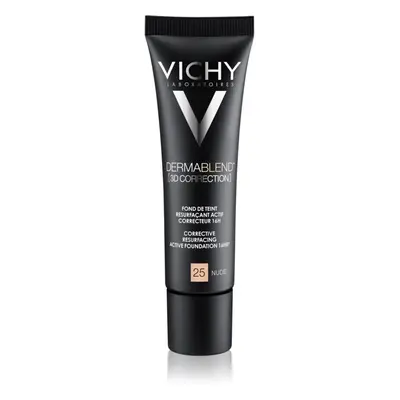 Vichy Dermablend 3D Correction korrekciós bőrsimító alapozó SPF 25 árnyalat 25 Nude 30 ml