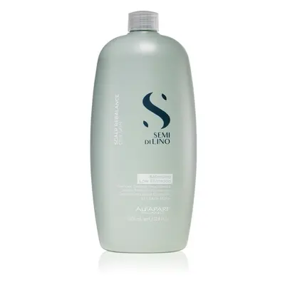 Alfaparf Milano Semi Di Lino Scalp Rebalance sampon zsíros fejbőrre 1000 ml