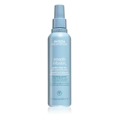 Aveda Smooth Infusion™ Perfect Blow Dry hajkisimító spray hajszárításhoz töredezés ellen 200 ml