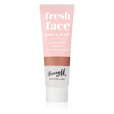 Barry M Fresh Face folyékony arcpír és szájfény árnyalat Caramel Kiss 10 ml