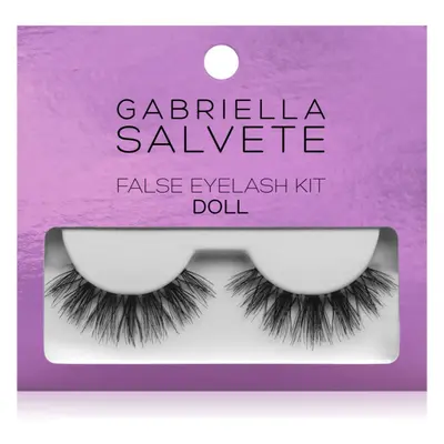 Gabriella Salvete False Eyelash Kit Doll műszempillák ragasztóval 1 db