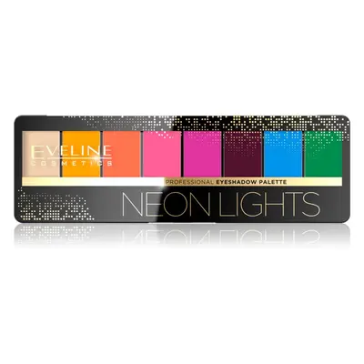 Eveline Cosmetics Neon Lights szemhéjfesték paletta 9,6 g