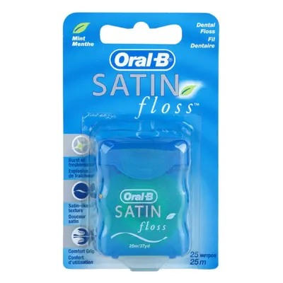 Oral B Satin Floss fogselyem íz Menthol 25 m