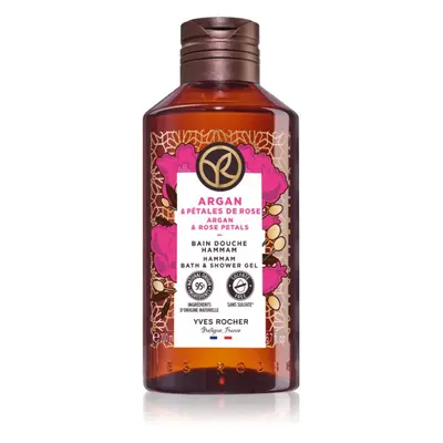 Yves Rocher Bain de Nature tusoló- és fürdőgél Argan & Rose Petals 200 ml