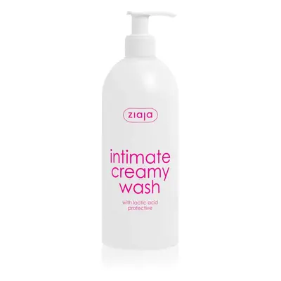 Ziaja Intimate Creamy Wash gyengéd gél az intim higiéniához s kyselinou mléčnou 500 ml