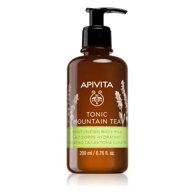 Apivita Tonic Mountain Tea Moisturizing Body Milk hidratáló testápoló tej 200 ml