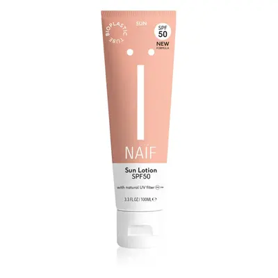 Naif Sun Sun Lotion SPF 50 napozótej 100 ml