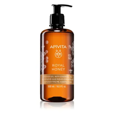 Apivita Royal Honey Creamy Shower Gel hidratáló tusoló gél esszenciális olajokkal 500 ml