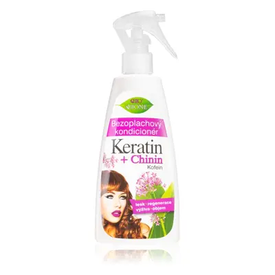 Bione Cosmetics Keratin + Chinin öblítés nélküli kondicionáló 260 ml