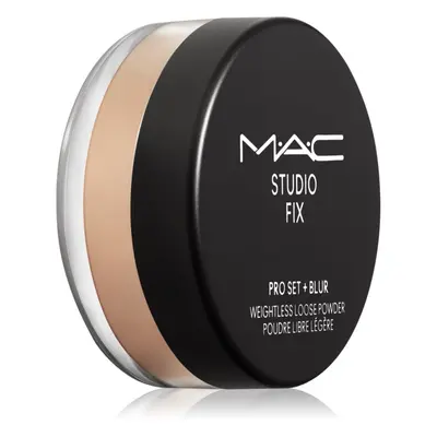 MAC Cosmetics Studio Fix Pro Set + Blur Weightless Loose Powder mattító fixáló púder árnyalat Me