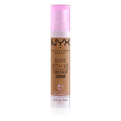 NYX Professional Makeup Bare With Me Concealer Serum hidratáló korrektor 2 az 1-ben árnyalat 09 